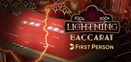 First Person Lightning Baccarat